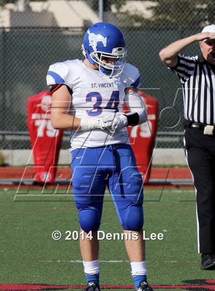 Thumbnail 2 in St. Vincent de Paul @ Salesian College Preparatory (CIF NCS D5 Playoffs) photogallery.