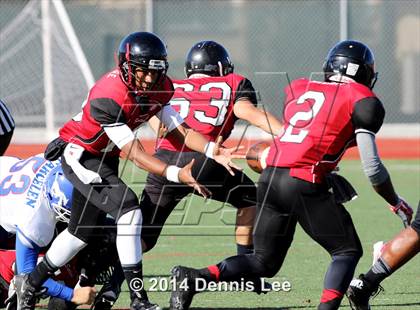 Thumbnail 1 in St. Vincent de Paul @ Salesian College Preparatory (CIF NCS D5 Playoffs) photogallery.