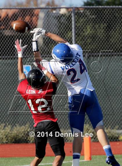 Thumbnail 2 in St. Vincent de Paul @ Salesian College Preparatory (CIF NCS D5 Playoffs) photogallery.
