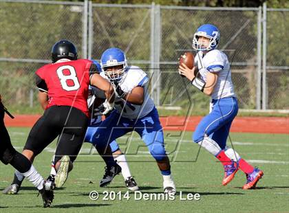 Thumbnail 1 in St. Vincent de Paul @ Salesian College Preparatory (CIF NCS D5 Playoffs) photogallery.