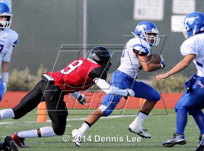 Thumbnail 2 in St. Vincent de Paul @ Salesian College Preparatory (CIF NCS D5 Playoffs) photogallery.