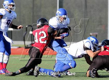 Thumbnail 3 in St. Vincent de Paul @ Salesian College Preparatory (CIF NCS D5 Playoffs) photogallery.
