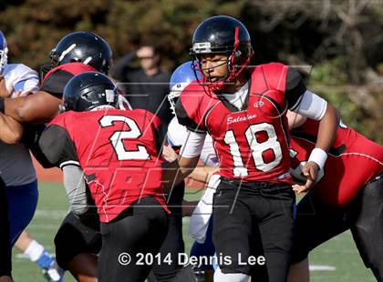 Thumbnail 3 in St. Vincent de Paul @ Salesian College Preparatory (CIF NCS D5 Playoffs) photogallery.