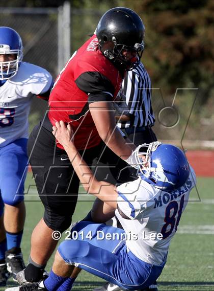 Thumbnail 3 in St. Vincent de Paul @ Salesian College Preparatory (CIF NCS D5 Playoffs) photogallery.