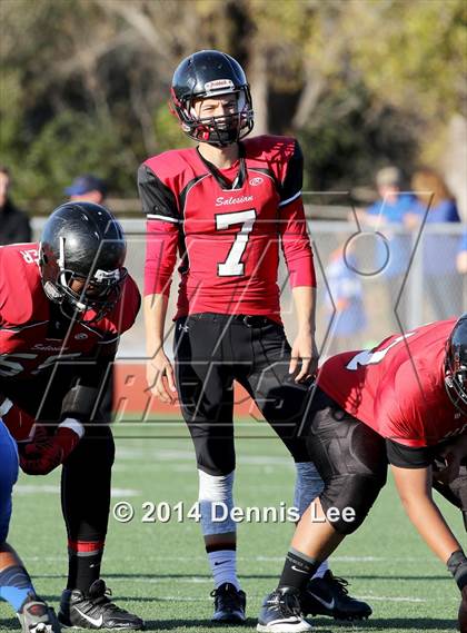 Thumbnail 2 in St. Vincent de Paul @ Salesian College Preparatory (CIF NCS D5 Playoffs) photogallery.
