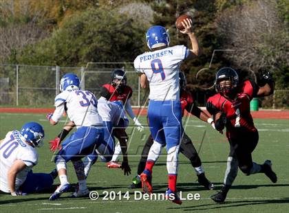 Thumbnail 1 in St. Vincent de Paul @ Salesian College Preparatory (CIF NCS D5 Playoffs) photogallery.