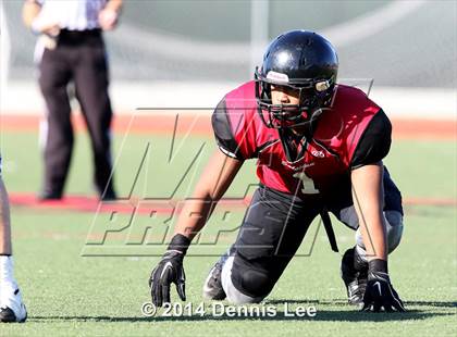 Thumbnail 2 in St. Vincent de Paul @ Salesian College Preparatory (CIF NCS D5 Playoffs) photogallery.