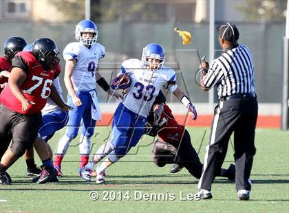 Thumbnail 3 in St. Vincent de Paul @ Salesian College Preparatory (CIF NCS D5 Playoffs) photogallery.