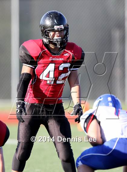 Thumbnail 3 in St. Vincent de Paul @ Salesian College Preparatory (CIF NCS D5 Playoffs) photogallery.