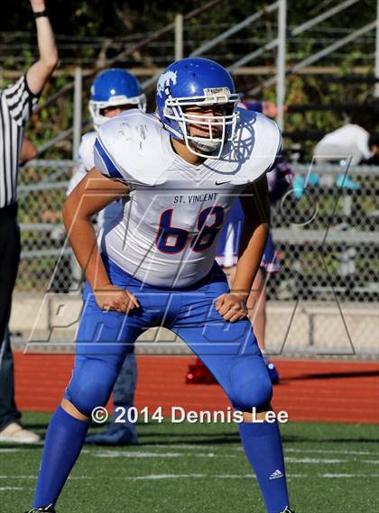 Thumbnail 1 in St. Vincent de Paul @ Salesian College Preparatory (CIF NCS D5 Playoffs) photogallery.