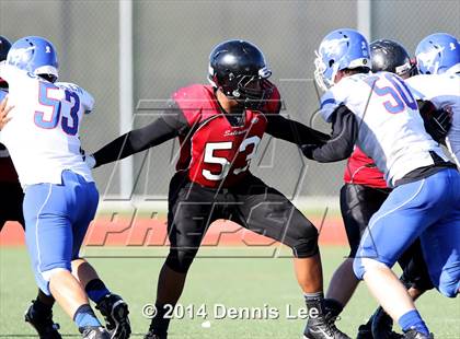 Thumbnail 2 in St. Vincent de Paul @ Salesian College Preparatory (CIF NCS D5 Playoffs) photogallery.