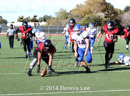 Thumbnail 2 in St. Vincent de Paul @ Salesian College Preparatory (CIF NCS D5 Playoffs) photogallery.