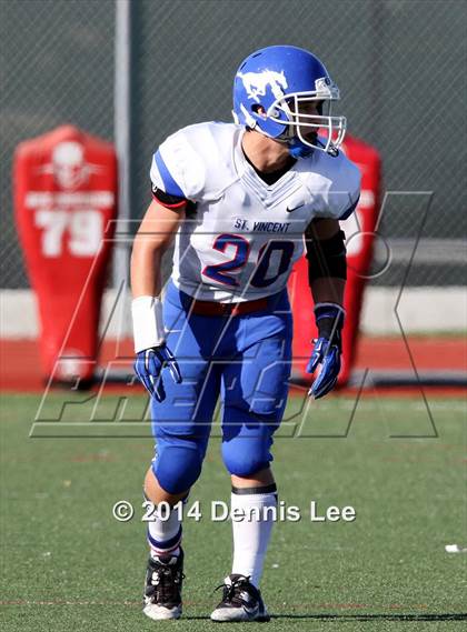 Thumbnail 3 in St. Vincent de Paul @ Salesian College Preparatory (CIF NCS D5 Playoffs) photogallery.