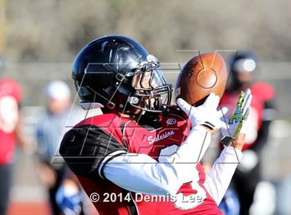 Thumbnail 1 in St. Vincent de Paul @ Salesian College Preparatory (CIF NCS D5 Playoffs) photogallery.