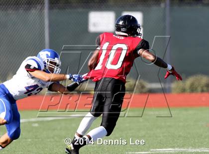 Thumbnail 1 in St. Vincent de Paul @ Salesian College Preparatory (CIF NCS D5 Playoffs) photogallery.