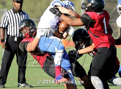 Thumbnail 1 in St. Vincent de Paul @ Salesian College Preparatory (CIF NCS D5 Playoffs) photogallery.