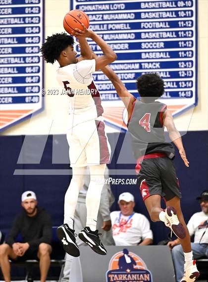 Thumbnail 2 in St. Pius X-St. Matthias Academy vs. Desert Mountain (Tarkanian Classic) photogallery.