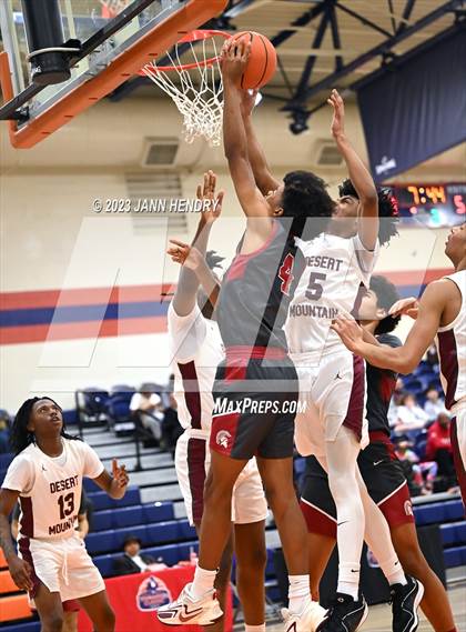 Thumbnail 2 in St. Pius X-St. Matthias Academy vs. Desert Mountain (Tarkanian Classic) photogallery.