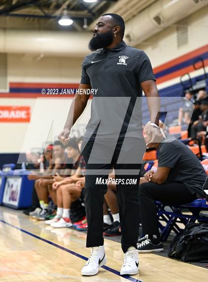 Thumbnail 3 in St. Pius X-St. Matthias Academy vs. Desert Mountain (Tarkanian Classic) photogallery.
