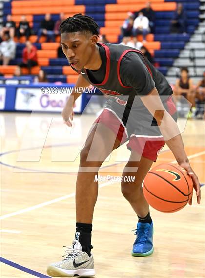 Thumbnail 3 in St. Pius X-St. Matthias Academy vs. Desert Mountain (Tarkanian Classic) photogallery.