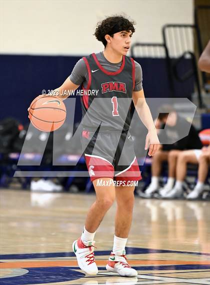 Thumbnail 3 in St. Pius X-St. Matthias Academy vs. Desert Mountain (Tarkanian Classic) photogallery.