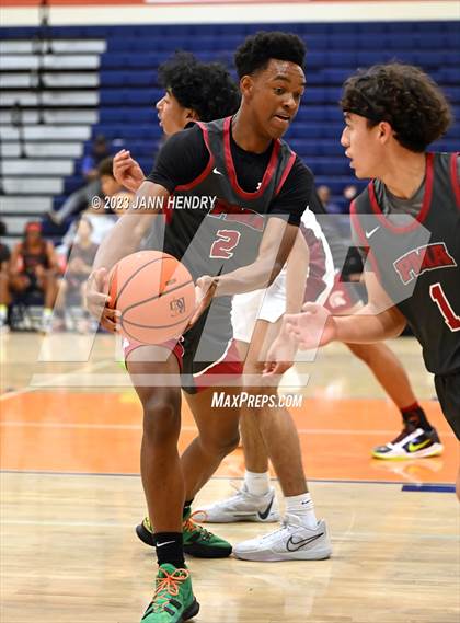 Thumbnail 2 in St. Pius X-St. Matthias Academy vs. Desert Mountain (Tarkanian Classic) photogallery.