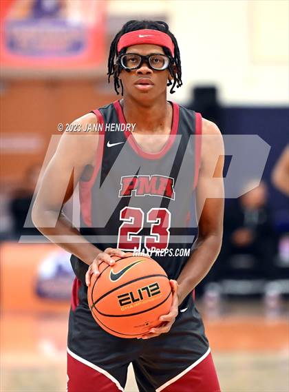 Thumbnail 1 in St. Pius X-St. Matthias Academy vs. Desert Mountain (Tarkanian Classic) photogallery.