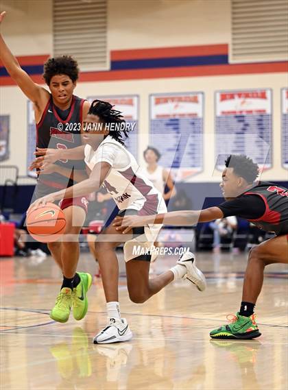 Thumbnail 3 in St. Pius X-St. Matthias Academy vs. Desert Mountain (Tarkanian Classic) photogallery.