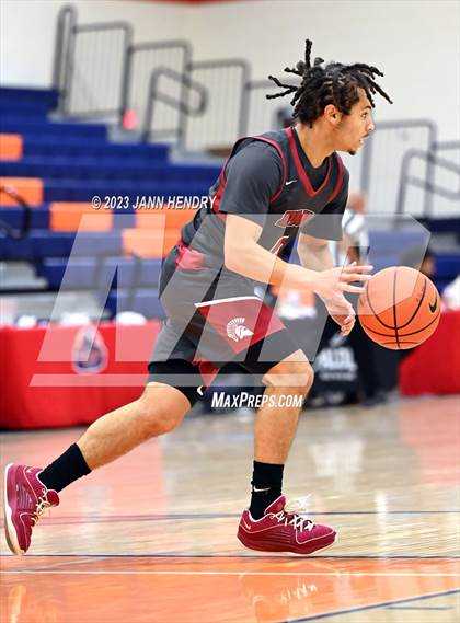 Thumbnail 2 in St. Pius X-St. Matthias Academy vs. Desert Mountain (Tarkanian Classic) photogallery.