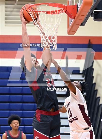Thumbnail 1 in St. Pius X-St. Matthias Academy vs. Desert Mountain (Tarkanian Classic) photogallery.