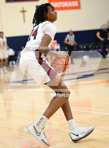 Thumbnail 2 in St. Pius X-St. Matthias Academy vs. Desert Mountain (Tarkanian Classic) photogallery.