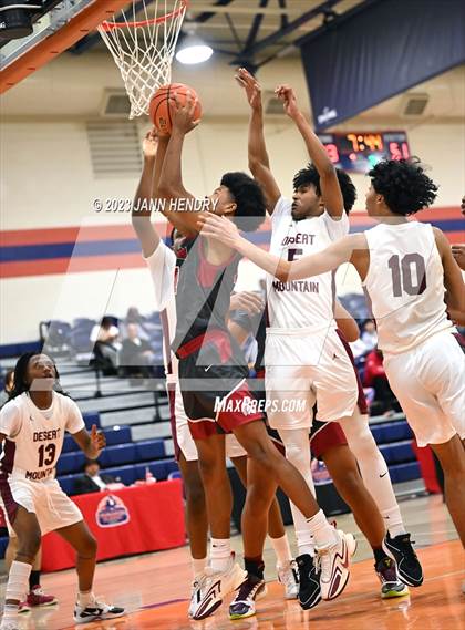 Thumbnail 1 in St. Pius X-St. Matthias Academy vs. Desert Mountain (Tarkanian Classic) photogallery.