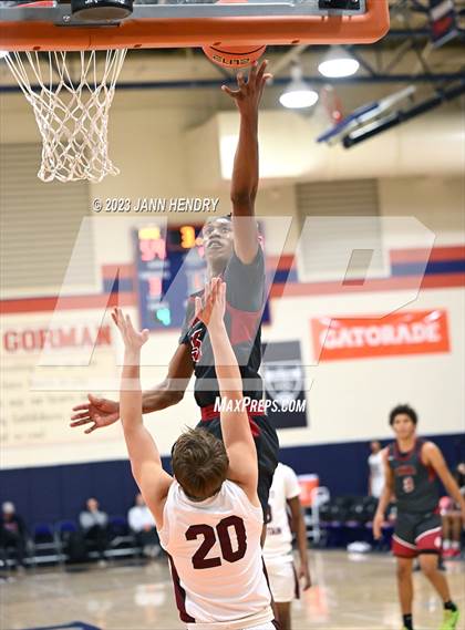 Thumbnail 3 in St. Pius X-St. Matthias Academy vs. Desert Mountain (Tarkanian Classic) photogallery.