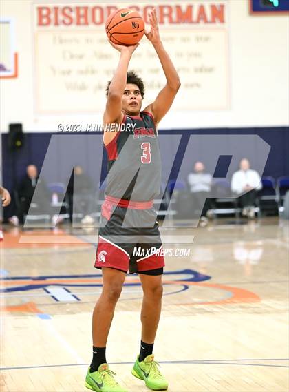 Thumbnail 3 in St. Pius X-St. Matthias Academy vs. Desert Mountain (Tarkanian Classic) photogallery.