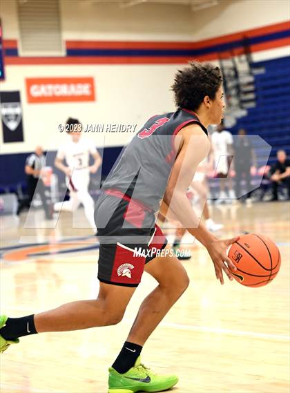 Thumbnail 2 in St. Pius X-St. Matthias Academy vs. Desert Mountain (Tarkanian Classic) photogallery.