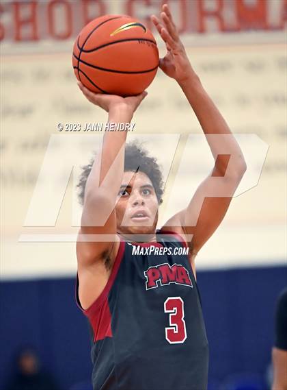 Thumbnail 1 in St. Pius X-St. Matthias Academy vs. Desert Mountain (Tarkanian Classic) photogallery.
