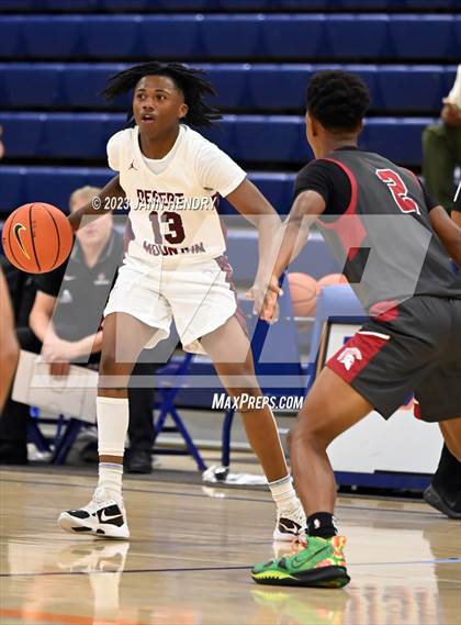 Thumbnail 1 in St. Pius X-St. Matthias Academy vs. Desert Mountain (Tarkanian Classic) photogallery.