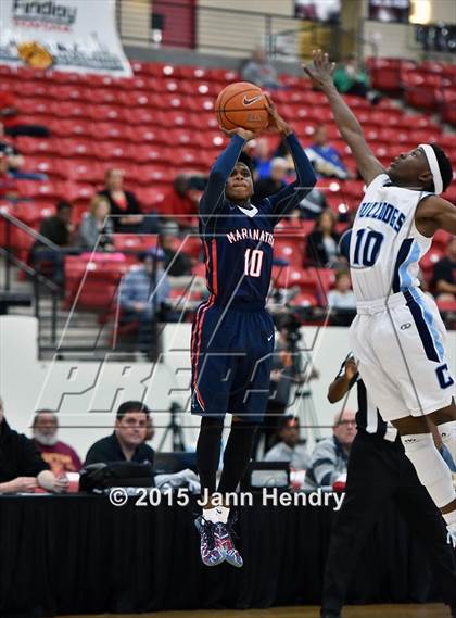 Thumbnail 2 in Centennial vs. Maranatha (Big City Showcase) photogallery.