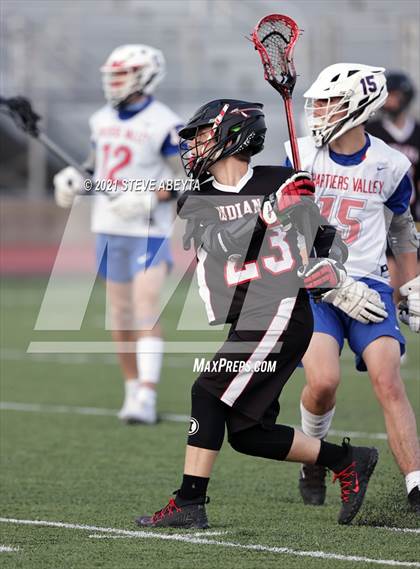 Thumbnail 1 in Chartiers Valley vs Indiana (WPIAL Class 2A Quarterfinal) photogallery.