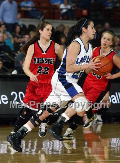 Thumbnail 3 in Smyer vs. Muenster (UIL 1A Semifinal) photogallery.