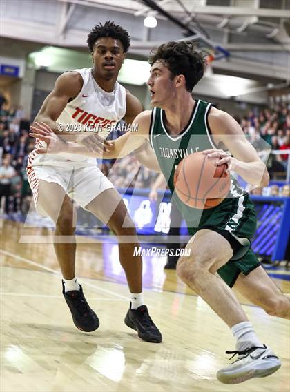Thumbnail 2 in Zionsville vs Fishers (IHSAA 4A Sectional Semi Final) photogallery.