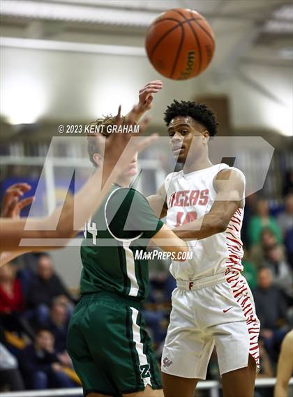Thumbnail 2 in Zionsville vs Fishers (IHSAA 4A Sectional Semi Final) photogallery.