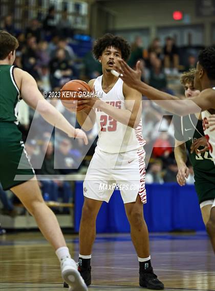 Thumbnail 3 in Zionsville vs Fishers (IHSAA 4A Sectional Semi Final) photogallery.
