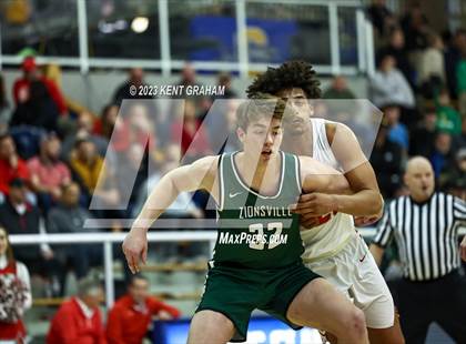 Thumbnail 1 in Zionsville vs Fishers (IHSAA 4A Sectional Semi Final) photogallery.