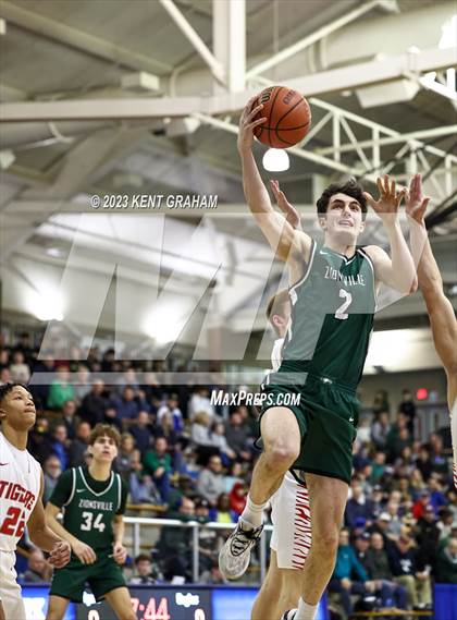 Thumbnail 2 in Zionsville vs Fishers (IHSAA 4A Sectional Semi Final) photogallery.