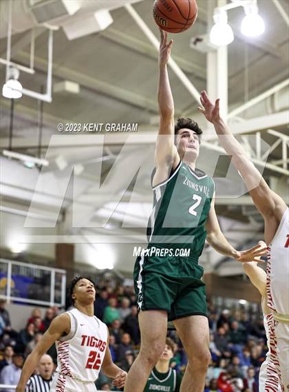 Thumbnail 1 in Zionsville vs Fishers (IHSAA 4A Sectional Semi Final) photogallery.