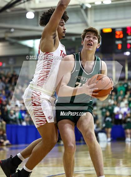 Thumbnail 1 in Zionsville vs Fishers (IHSAA 4A Sectional Semi Final) photogallery.