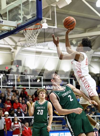 Thumbnail 2 in Zionsville vs Fishers (IHSAA 4A Sectional Semi Final) photogallery.