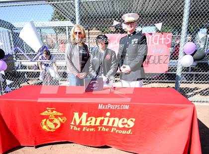 Thumbnail 1 in Marines H.S. Female Athlete of the Month - Angel Rodriguez photogallery.