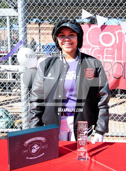 Thumbnail 3 in Marines H.S. Female Athlete of the Month - Angel Rodriguez photogallery.